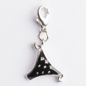 Be Charmed bedel bikini slip met karabijnsluiting zilver..., Ophalen of Verzenden, Nieuw, Bedel