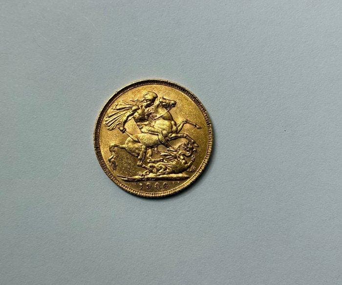 Verenigd Koninkrijk. Sovereign 1900 Victoria, Postzegels en Munten, Munten | Europa | Niet-Euromunten