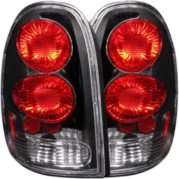 ANZO 1996-2000 Chrysler Voyager Taillights Black, Ophalen of Verzenden, Nieuw