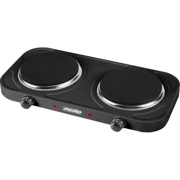 Mesko MS 6509 - Elektrische dubbele kookplaat - 2000 Watt, Verzenden