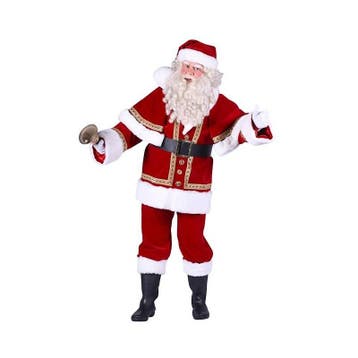 Kerstman pak van fluweel — XXL, Ophalen of Verzenden, Nieuw
