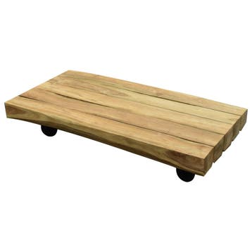 Sabuga lounge tuintafel 150x75 cm teak bielzen met, Ophalen of Verzenden, Nieuw, Teakhout