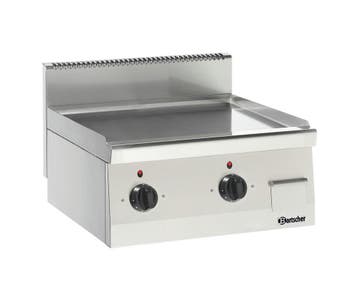 Bartscher Bakplaat | Serie 600 | Elektrisch | Glad | 2 Zones, Ophalen of Verzenden, Nieuw in verpakking