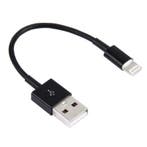 Korte Oplader en Data USB Kabel voor iPhone of iPad 10cm., Verzenden, Nieuw, Snoer of kabel, Apple iPhone