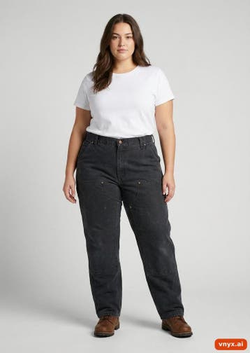 Carhartt Jeans Heren maat W36 / L30 Charcoal Vintage, Ophalen of Verzenden, Nieuw