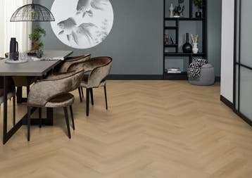 YUP Merton herringbone click light oak, Verzenden, Nieuw