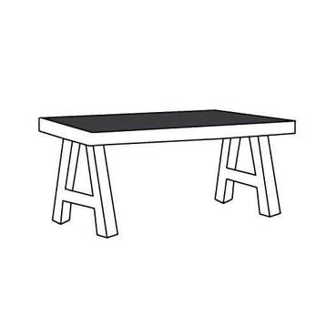 Eettafel-KM Bloemendaal - eettafel, Huis en Inrichting, Tafels | Eettafels, Nieuw, Overige vormen, Overige materialen