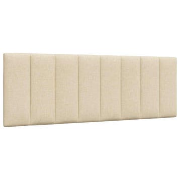 Slaapkamerdecoratie hanko 140cm creme | retourdeal 64% ko..., Beige, Tweepersoons, Ophalen of Verzenden, Zo goed als nieuw