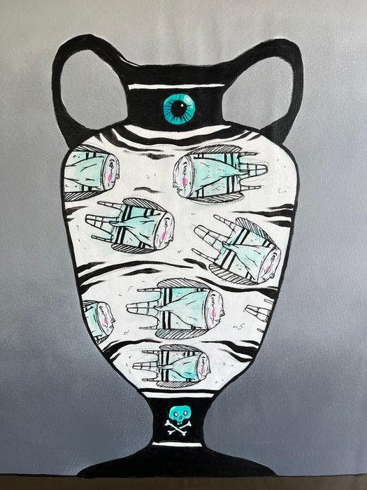 Mar (XX) - Luxor - XL, Antiek en Kunst, Kunst | Designobjecten