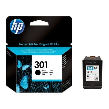 HP 301 (CH561EE) inktcartridge zwart (origineel), Verzenden, Nieuw, HP