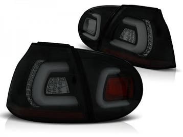 Achterlichten VW Golf V LED Tube design Zwart/Smoke, Ophalen of Verzenden, Nieuw