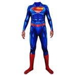 Superman met cape - 110-116 (4-5 Jaar) - Verkleedkleding, Kinderen en Baby's, Carnavalskleding en Verkleedspullen, Ophalen of Verzenden