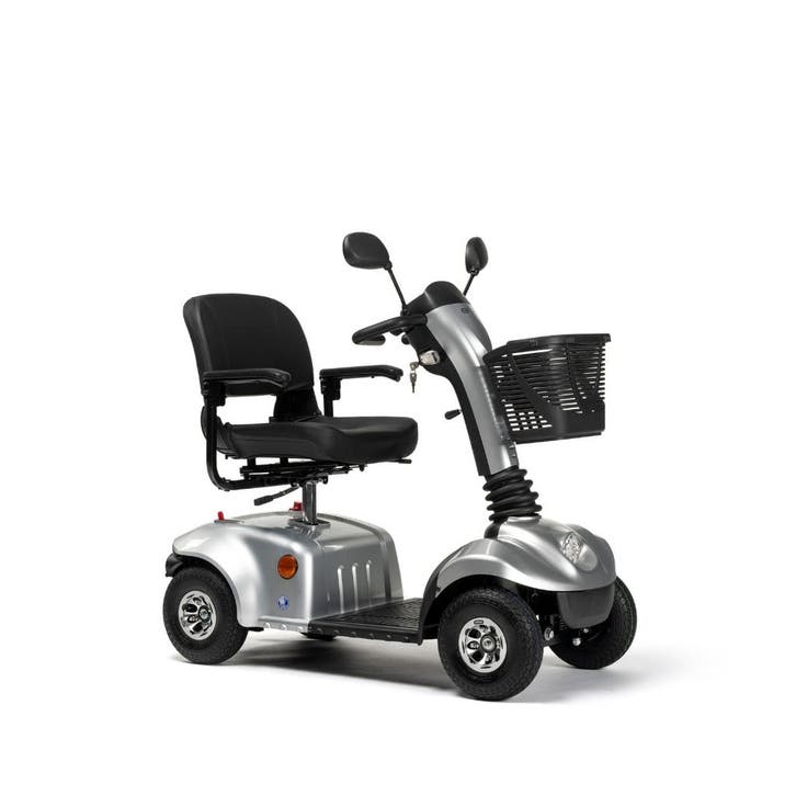 Vermeiren Eris compacte scootmobiel zilver, Diversen, Brommobielen en Scootmobielen, Nieuw, Vermeiren, Ophalen of Verzenden