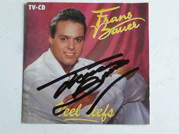 Frans Bauer - Veel liefs (gesigneerd), Cd's en Dvd's, Cd's | Nederlandstalig, Ophalen of Verzenden, Zo goed als nieuw