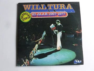 Will Tura - 20 Jaar 1957-1977 (2 LP), Cd's en Dvd's, Vinyl | Nederlandstalig, Ophalen of Verzenden, Zo goed als nieuw