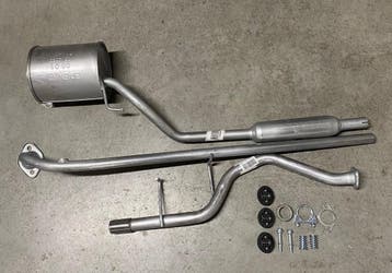 Complete uitlaat Middendemper + Einddemper Daihatsu Cuore, Verzenden, Nieuw