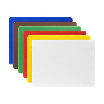 Hygiplas snijplanken set| LDPE | 300x225x10mm | HACCP | 6..., Verzenden