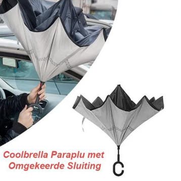 Coolbrella Paraplu met Omgekeerde Sluiting, Verzenden, Nieuw