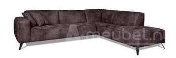 Hoekbank Lent - hoekbanken - Bruin, Nieuw, 150 cm of meer, Leer, 250 tot 300 cm