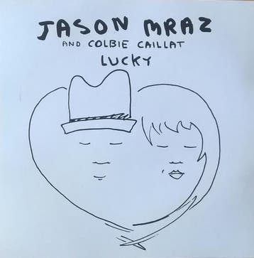 cd single - Jason Mraz - nd Colbie Caillat â Lucky, Verzenden, Zo goed als nieuw, Pop