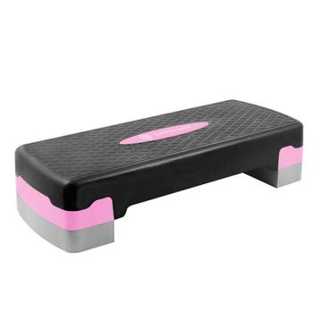 Aerobic Stepper | Verstelbaar | Roze/Zwart/Grijs, Sport en Fitness, Overige Sport en Fitness, Ophalen of Verzenden, Nieuw
