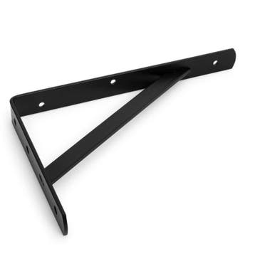 Plankdrager BEAM met schoor 205x295 mm staal zwart gelakt, Verzenden, Nieuw