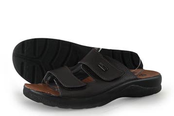 Fly Flot Slippers in maat 44 Bruin, Slippers, Bruin, Verzenden, Zo goed als nieuw