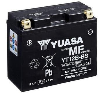 Yuasa YT12B-BS accu, Verzenden, Nieuw
