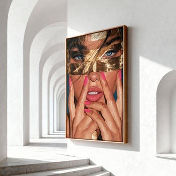 Iconica - Gold Secrets - unique 1/1 XXL (150 x 100 cm)
