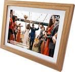 2dekans | Denver Digitale Fotolijst 15.6 Inch - XL - Hout -, Ophalen of Verzenden, Zo goed als nieuw