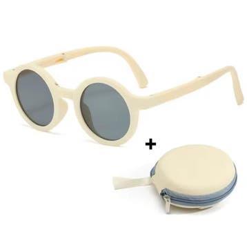 UV-bestendige opvouwbare zonnebril voor babys+opbergdoos, Verzenden, Nieuw, Sweet-One