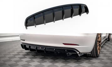 Diffuser V.2 Tesla Model 3 Gloss-Black Maxton, Ophalen of Verzenden, Nieuw