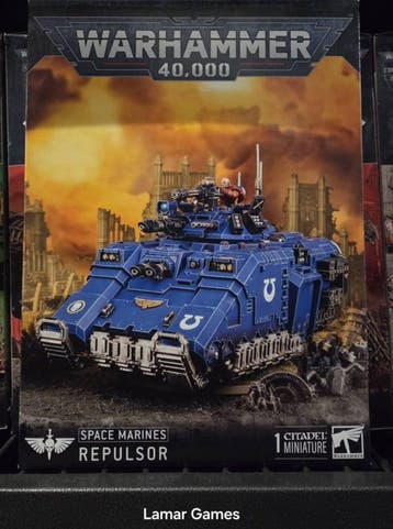 Warhammer 40.000 Space Marines Primaris Repulsor (Warhammer, Hobby en Vrije tijd, Wargaming, Ophalen of Verzenden, Nieuw