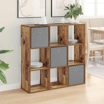 vidaXL Dressoir Oudhout 102 x 31 x 99,5 cm, Huis en Inrichting, 100 tot 150 cm, Verzenden, Nieuw, 25 tot 50 cm