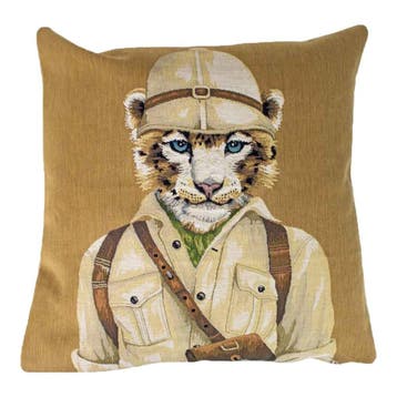 gobelin kussen safari panter 45x45cm*, Verzenden, Nieuw