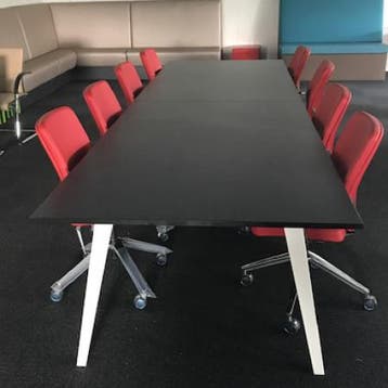 (MDK-106143) Spider vergadertafel NIEUW, 400 x 120 cm, Ophalen of Verzenden, Nieuw