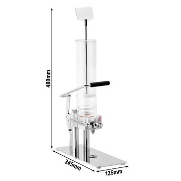 GGM Gastro | Jam- en honingdispenser - 1,0L | MHSAT010 |, Verzenden, Nieuw in verpakking, Overige typen