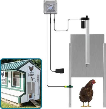 2dekans | Automatische Kippendeur - Met Infraroodsensor -, Ophalen of Verzenden, Zo goed als nieuw, Merkloos