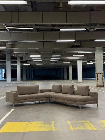Design on Stock Aikon Lounge | NIEUWSTAAT + Garantie, 300 cm of meer, Ophalen of Verzenden, Zo goed als nieuw, Bank Hoekbank Bankstel Bankje Loungebank Banken Chaise Lounge 