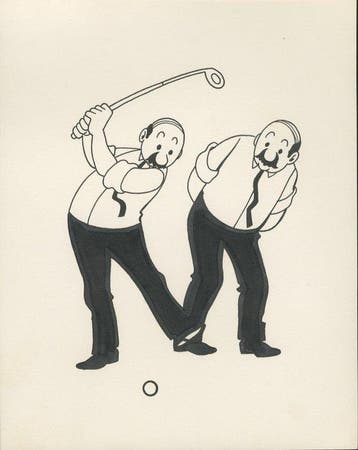 Studios Hergé - 1 Original drawing - Kuifje - Je houdt je, Boeken, Nieuw