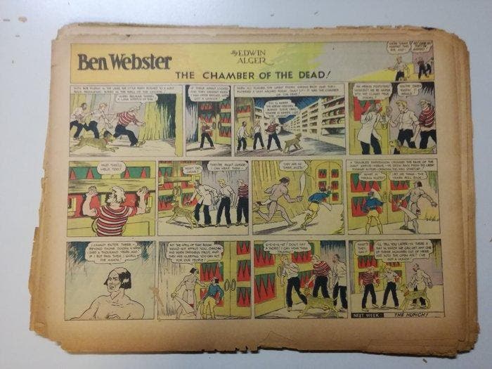 Ben Webster - 149 Krantenpaginas en strips - 1935/1941, Boeken, Strips | Comics