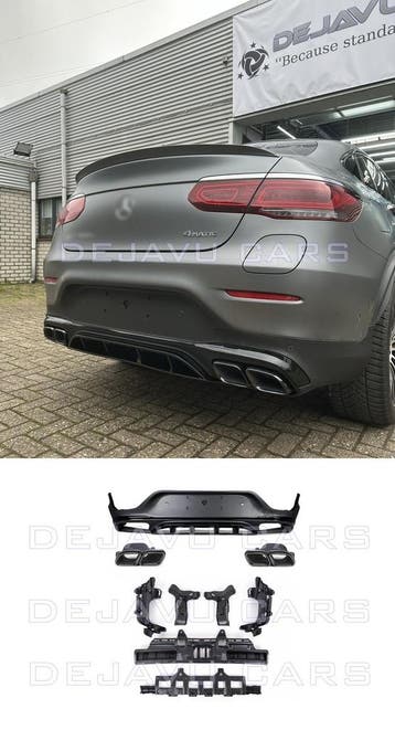 Facelift GLC63 AMG Look Diffuser voor Mercedes C253 Coupe, Ophalen of Verzenden