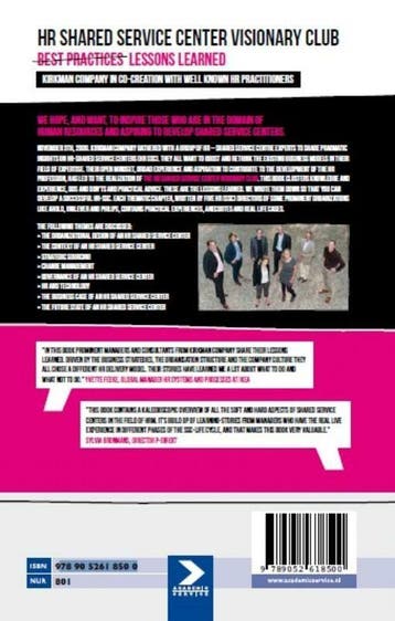 HR Shared Service Center Visionary Club 9789052618500, Verzenden, Zo goed als nieuw