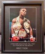 Mike Tyson - gesigneerde foto / 40x50 cm op maat gemaakt, Verzamelen, Nieuw