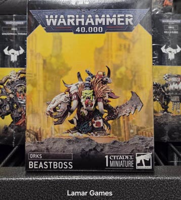 Orks Beastboss (Warhammer Nieuw), Hobby en Vrije tijd, Wargaming, Ophalen of Verzenden, Nieuw