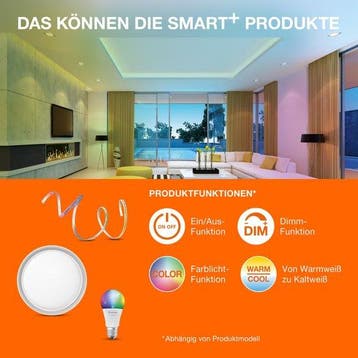 2dekans | Ledvance Smart WiFi Plafondlamp Orbis Frame – Ø, Huis en Inrichting, Ophalen of Verzenden, Zo goed als nieuw