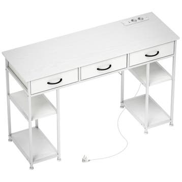 Bureau Keukentafel Met 2 USB-laadpoorten 2 Stopcontacten Ver, Verzenden, Nieuw