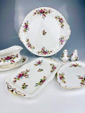 Royal Albert - Tafelservies (7) - Been - mosroos