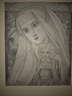 Jan Toorop (1858-1928) - Madonna aan Zee