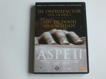 Aspe II - De Orfeusfactor / Tot de dood ons scheidt (DVD), Ophalen of Verzenden, Zo goed als nieuw